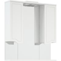 Товар: Зеркало со шкафом Corozo Мирра 75/С SD-00001516 с подсветкой Белое с механическим выключателем - фото 3 Зеркало со шкафом Corozo Мирра 75/С SD-00001516 с подсветкой Белое с механическим выключателем — фото 3, Мебель для ванной