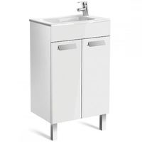 Тумба под раковину Roca Debba 50 ZRU9302710 Белая — фото 1, Мебель для ванной