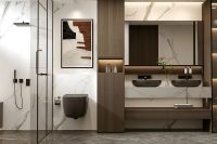 Унитаз Abber Bequem AC1104MB подвесной Черный матовый с сиденьем Микролифт — фото 7, Унитазы