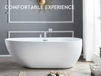 Смеситель на борт ванны Frap H49 F1149 Белый Хром — фото 11, Смесители на борт ванны