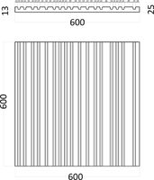 Товар: Гипсовая 3д панель Artpole Barcode M-0054 600x600 мм - фото 5 Гипсовая 3д панель Artpole Barcode M-0054 600x600 мм — фото 5, Гипсовые 3Д панели