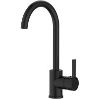 Смеситель для кухни Orange OneLife P04-001B Черный — фото 1, Смесители для кухни