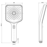 Товар: Душевая система Vincea Inspire VSFW-3I21MT4CH с термостатом Хром - фото 18 Душевая система Vincea Inspire VSFW-3I21MT4CH с термостатом Хром — фото 18, Встраиваемые душевые комплекты