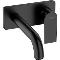 Смеситель для раковины Hansgrohe Vernis Shape 71578670 Черный матовый — фото 1, Смесители