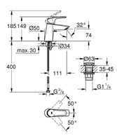 Товар: Смеситель для раковины Grohe Eurosmart Хром арт-23968003 - фото 4 Смеситель для раковины Grohe Eurosmart Хром арт-23968003 — фото 4, Смесители для раковины