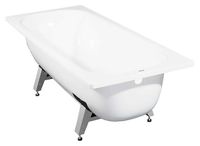 Стальная ванна ВИЗ Donna Vanna DV-23901 Белая орхидея — фото 1, Ванны