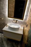 Раковина-чаша Boheme NeoArt Canale 50 878-WM Белая матовая — фото 3, Раковины