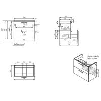 Товар: Тумба под раковину Cersanit Melar 80 64130 Белая - фото 10 Тумба под раковину Cersanit Melar 80 64130 Белая — фото 10, Мебель для ванной