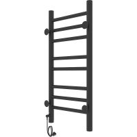 Электрический полотенцесушитель Laris Лаванда ЧКЧ П8 300х700 R 73207625 Черный муар — фото 7, Электрические полотенцесушители