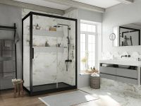 Товар: Душевой уголок STWORKI Эстерсунд 120x80 3GW063TTKK000 профиль Черный матовый стекло прозрачное - фото 3 Душевой уголок STWORKI Эстерсунд 120x80 3GW063TTKK000 профиль Черный матовый стекло прозрачное — фото 3, Душевые уголки