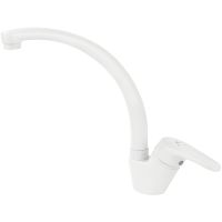 Смеситель для кухни Kaiser County 55244-4 Белый глянцевый — фото 1, Смесители