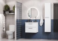 Шкаф пенал Roca Victoria 30 A857564806 подвесной Белый глянец — фото 4, Пеналы для ванной комнаты