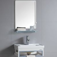 Комплект мебели для ванной River Laura 505 BU 10000003945 Белый Голубой — фото 1, Мебель для ванной