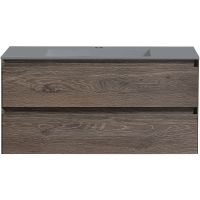 Тумба под раковину Vincea Luka 100 VMC-2L100RO подвесная R.Oak — фото 3, Тумбы под раковину