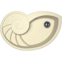 Кухонная мойка Florentina Наутилус-820 20.350.E0820.202 Шампань — фото 1, Кухонные мойки