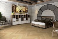 Виниловый ламинат Damy Floor Chevron LVT DF03-Ch-LVT Тюильри 600х127х2,5 мм — фото 9, Виниловый ламинат