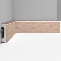 Плинтус Decomaster D234-83 2400x58x16 мм — фото 1, Плинтуса напольные