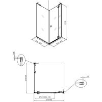 Товар: Душевой уголок Koller Pool Neon 90X90 N90KС профиль Хром стекло прозрачное - фото 5 Душевой уголок Koller Pool Neon 90X90 N90KС профиль Хром стекло прозрачное — фото 5, Душевые уголки