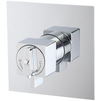 Смеситель для душа Migliore Kvant 25403 с термостатом Хром — фото 1, Смеситель для душа