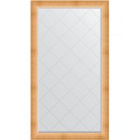 Зеркало Evoform Exclusive-G 171х96 BY 4526 с гравировкой в багетной раме - Травленое золото 87 мм — фото 1, Мебель для ванной