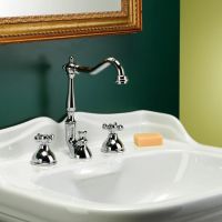 Товар: Смеситель для раковины Webert Ottocento OT750202015 Хром - фото 2 Смеситель для раковины Webert Ottocento OT750202015 Хром — фото 2, Смесители