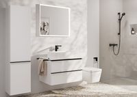 Смеситель для раковины Hansgrohe Tecturis E Черный матовый арт-73070670 — фото 3, Смесители для раковины