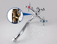 Смеситель для ванны Frap H27 F2227 универсальный Хром — фото 7, Смеситель для ванны