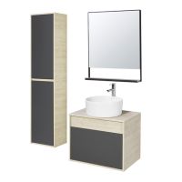 Товар: Зеркало Aquaton Лофт Урбан 65 1A254102LQX50 Дуб орегон - фото 3 Зеркало Aquaton Лофт Урбан 65 1A254102LQX50 Дуб орегон — фото 3, Зеркала в ванную комнату