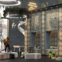 Товар: Керамический декор Kerama Marazzi Фантазия 2 матовый HGD\A556\5009 20х20 см - фото 2 Керамический декор Kerama Marazzi Фантазия 2 матовый HGD\A556\5009 20х20 см — фото 2, Керамическая плитка