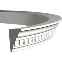 Карниз гибкий Европласт 1.50.196 2000x70x55 мм — фото 1, Карнизы