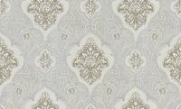 Обои Decori-Decori Mirabilia 83416 Винил на флизелине (1,06*10,05) Бежевый, Дамаск — фото 2, Обои для стен