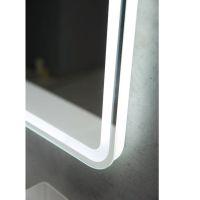 Зеркало BelBagno SPC-MAR 50 с кнопочным выключателем с подсветкой арт-SPC-MAR-500-600-LED-BTN — фото 4, Зеркала в ванную комнату