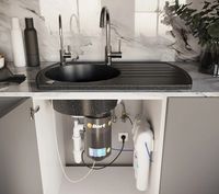 Товар: Кухонная мойка Domaci Бьелла DMC-23 GWS-23-308 Черная - фото 7 Кухонная мойка Domaci Бьелла DMC-23 GWS-23-308 Черная — фото 7, Кухонные мойки