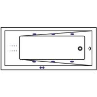 Товар: Акриловая ванна Whitecross Wave Slim 160x80 0111.160080.100.LINENANO.CR с гидромассажем - фото 7 Акриловая ванна Whitecross Wave Slim 160x80 0111.160080.100.LINENANO.CR с гидромассажем — фото 7, Ванны