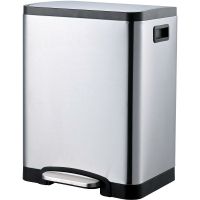 Ведро для мусора Nofer 09112.S Сатин — фото 1, Мусорные ведра