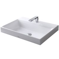 Раковина Toto MH 60 L1616C Белая — фото 1, Раковины встраиваемые сверху