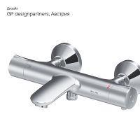 Смеситель для ванны AM.PM Like F8050000 с термостатом Хром — фото 7, Смеситель для ванны