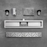 Товар: Душевой лоток Ростовская Мануфактура Сантехники РМС ТЛ-04-50х7 с решеткой Нержавеющая сталь - фото 4 Душевой лоток Ростовская Мануфактура Сантехники РМС ТЛ-04-50х7 с решеткой Нержавеющая сталь — фото 4, Душевые лотки