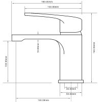 Товар: Смеситель для раковины Royce Lotus RCM-111702BL Оружейная сталь - фото 2 Смеситель для раковины Royce Lotus RCM-111702BL Оружейная сталь — фото 2, Смесители