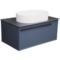 Товар: Тумба под раковину La Fenice Elba 80 FNC-01-ELB-BG-80 подвесная Синяя матовая - фото 2 Тумба под раковину La Fenice Elba 80 FNC-01-ELB-BG-80 подвесная Синяя матовая — фото 2, Тумбы под раковину