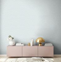 Обои AS Creation Maison Charme 39067-1 Винил на флизелине (0,53*10,05) Голубой/Розовый, Цветы — фото 6, Обои для стен