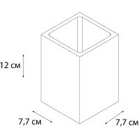 Стакан для зубных щеток Fixsen Sole FX-301-3 Бежевый — фото 2, Мыльницы