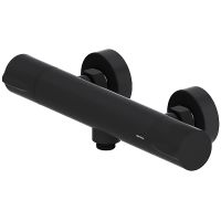 Смеситель для душа Damixa Scandinavian Pure 366000300 с термостатом Черный матовый — фото 1, Смесители