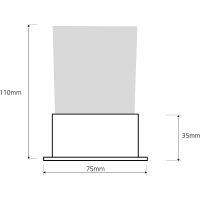 Товар: Стакан для зубных щеток Bemeta Plaza 140110061 Хром - фото 2 Стакан для зубных щеток Bemeta Plaza 140110061 Хром — фото 2, Мыльницы