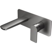 Смеситель для раковины Berges Ventas S 076013 Оружейная сталь — фото 1, Смесители для раковины