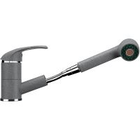 Смеситель для кухни Ulgran Classic U-002-342 Графит — фото 1, Смесители