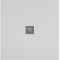 Душевой поддон из искусственного камня Aquanet Pleasure 100x100 258875 Серый — фото 1, Душевые поддоны из искусственного камня