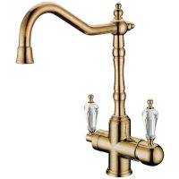 Смеситель для кухни Boheme Medici Ripresa 111-SW Бронза — фото 1, Смесители