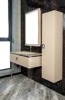 Шкаф пенал Boheme Armadi Art Lucido 35 772-CP подвесной Капучино — фото 3, Мебель для ванной