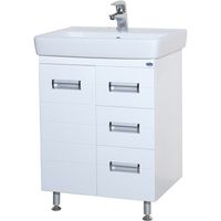 Тумба под раковину Bellezza Сиена 60 4633909670010 Белая — фото 1, Тумбы под раковину